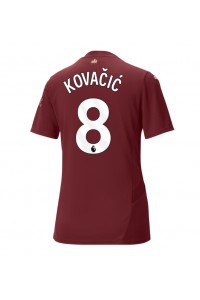 Manchester City Mateo Kovacic #8 Voetbaltruitje 3e tenue Dames 2024-25 Korte Mouw